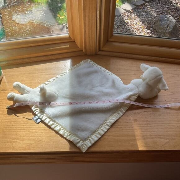 My Banky Aleigh Lamb Lovey Security Blanket Satin Trim - Picture 8 of 9